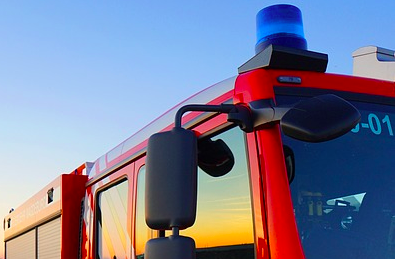 Ein Feuerwehrauto. Symbolfoto: Pixabay