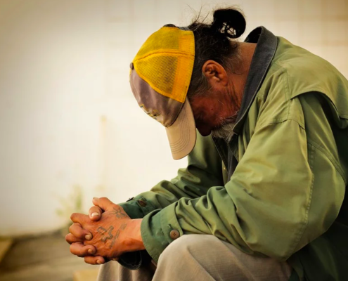Viele Obdachlose verstecken ihre Not. Symbolbild: pixabay