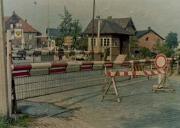 Bahnübergang Dürschnitz. Foto: Archiv Bernd Mayer.