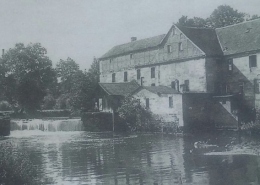Die Herzogmühle um 1900. Foto: Archiv Bernd Mayer.
