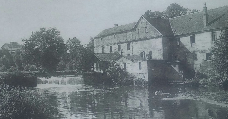 Die Herzogmühle um 1900. Foto: Archiv Bernd Mayer.