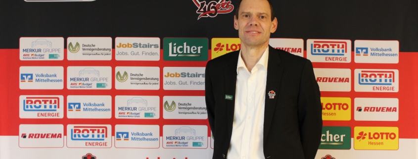 Der ehemalige medi bayreuth Coach Michael Koch ist wieder in der BBL. Er wird Geschäftsführer bei den JobStairs Giessen 46ers. Foto: JobStairs Giessen 46ers