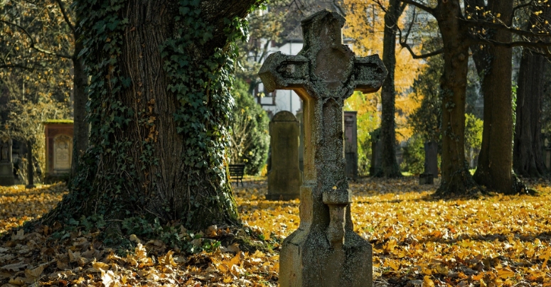 Es kam zu Vandalismus auf einem Friedhof im Landkreis Bayreuth. Symbolbild: Pixabay