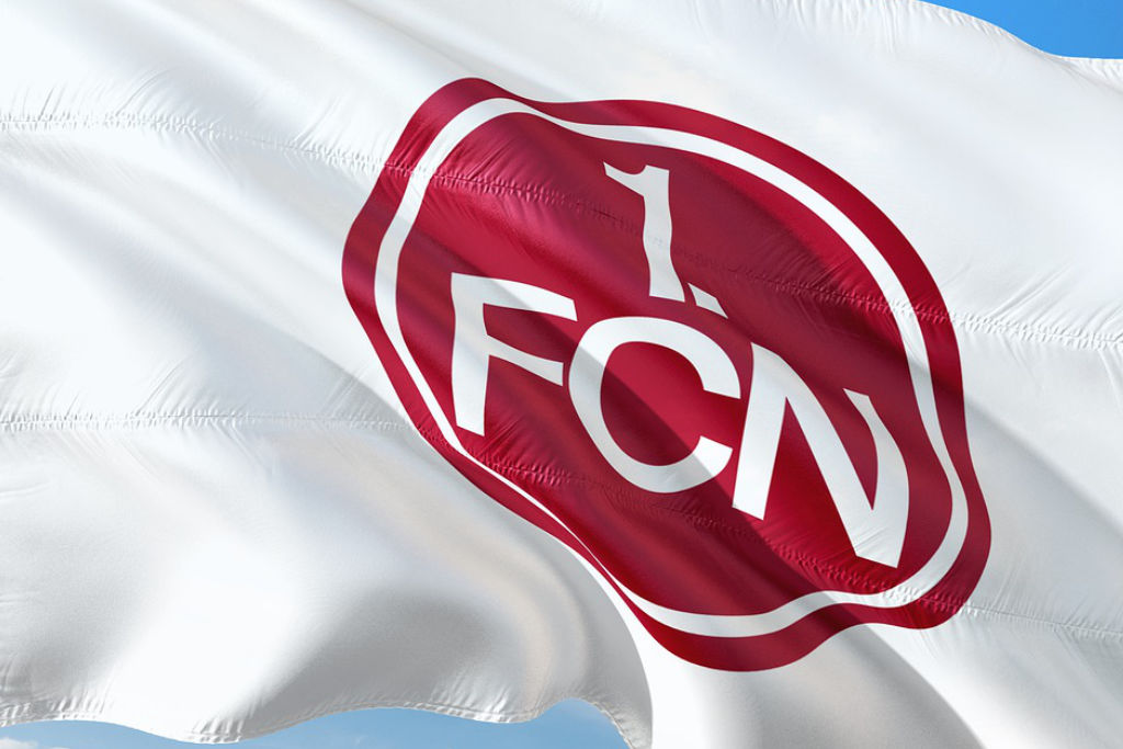 1. FC Nürnberg FCN Glubb Club Fahne