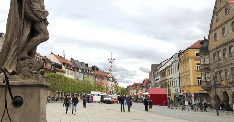 Einige Geschäfte in der Bayreuther Innenstadt könnten wieder öffnen. Die Ausgangsbeschränkungen werden weiter gelockert. Archivfoto: Redaktion