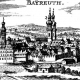Stadtansicht Bayreuth 1686. Foto: Archiv Bernd Mayer
