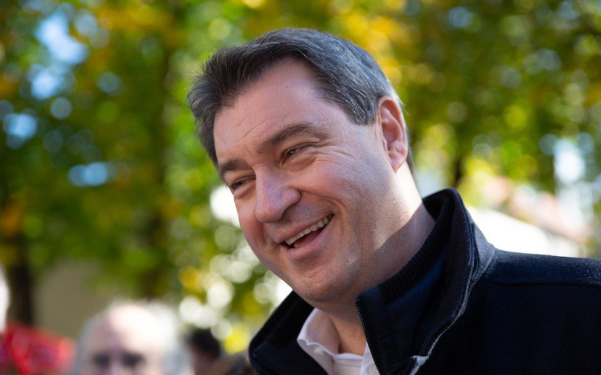 Markus Söder (CSU) kommt für eine Wahlveranstltung nach Bayreuth. Symbolbild: pixabay