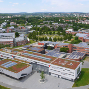 Die Uni Bayreuth aus der Luft. Foto: Universität Bayreuth