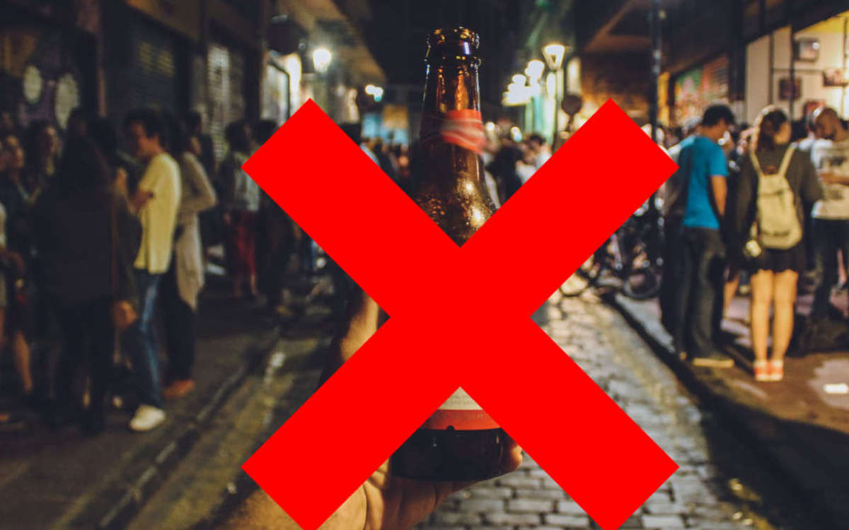 Die Bayerische Staatsregierung ermutigt Städte und Landkreise, ein Alkoholverbot zu prüfen. Symbolbild: Pexels/Pixabay, Collage: Redaktion