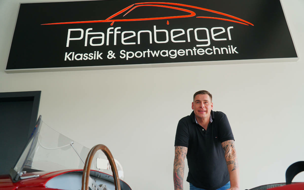 Pfaffenberger Klassik & Sportwagentechnik. Foto: Susanne Monz