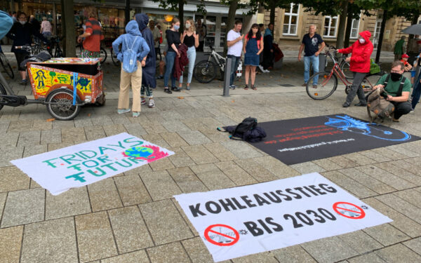 Die Aktivisten von Fridays For Future haben in Bayreuth demonstriert. Diesmal unter dem Motto: 