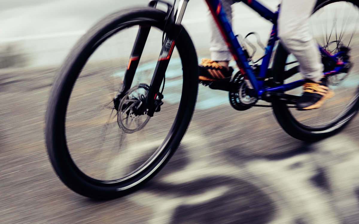 Ein Radfahrer hat in Coburg einen kuriosen Fluchtversuch vor der Polizei unternommen. Symbolbild: Pixabay