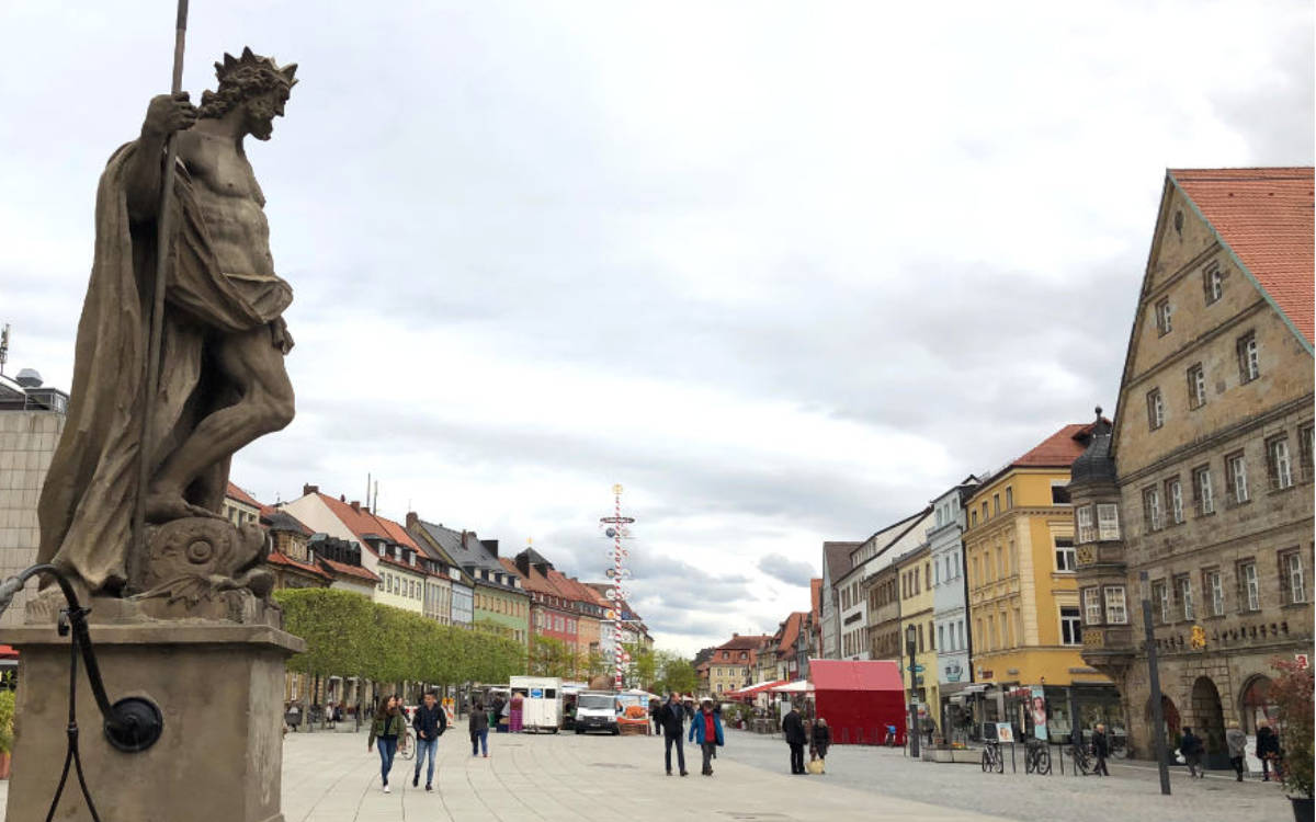Auch die Baudenkmäler in Bayreuths Innenstadt kommen für Solaranlagen in Frage. Archivbild: Redaktion
