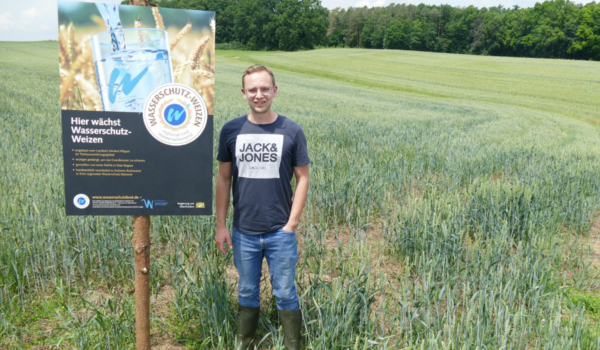 Christopher Schramm kämpft für den Schutz des Grundwassers. Foto: GeoTeam