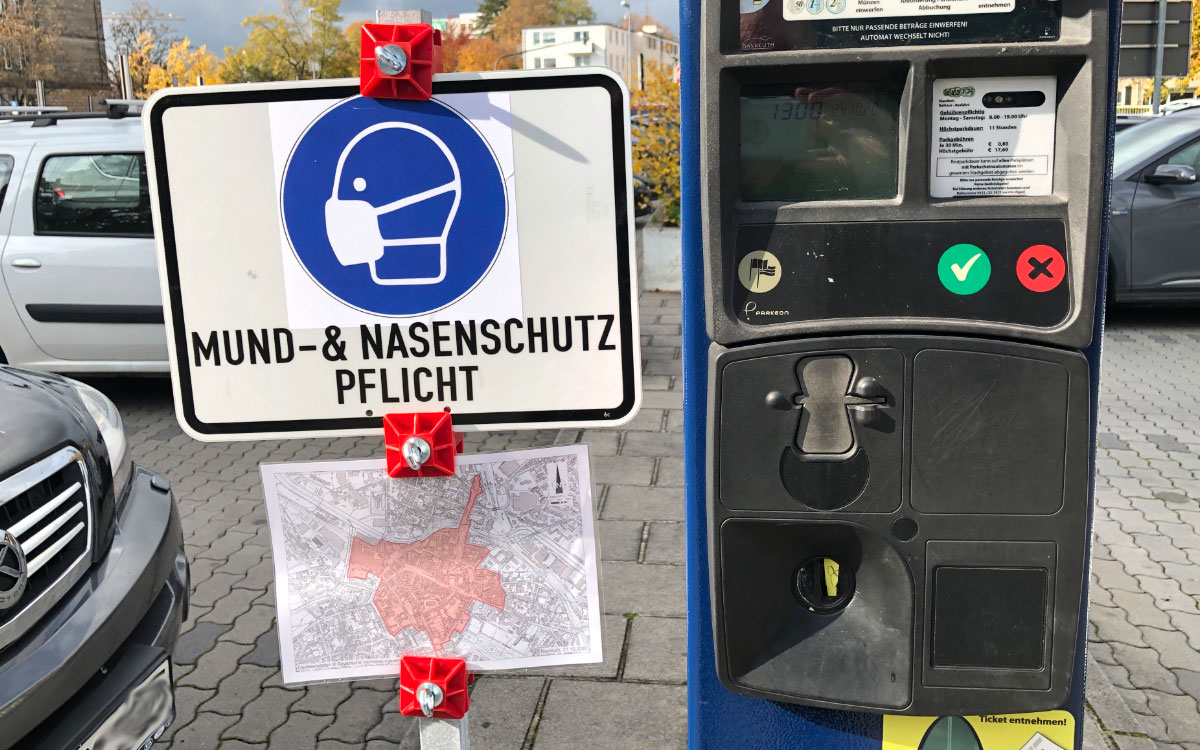 In Pegnitz wurde die Maskenpflicht in der Öffentlichkeit aufgehoben. Symbolfoto: Raphael Weiß