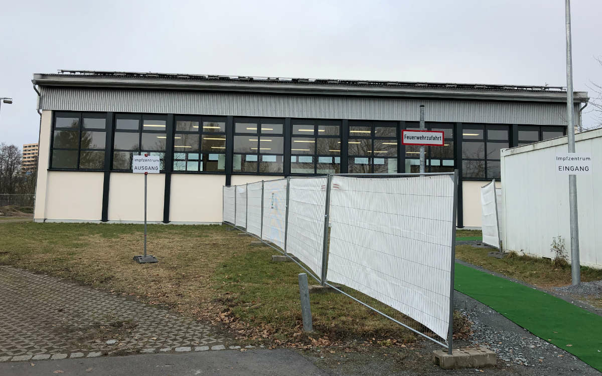 Das Impfzentrum an der Johannes-Kepler-Realschule in Bayreuth schließt demnächst. Archivfoto: Katharina Adler