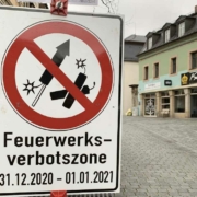 In Bayreuth gab es auch zum Jahreswechsel 2020/21 ein Feuerwerksverbot in der Innenstadt. Archivbild: Redaktion