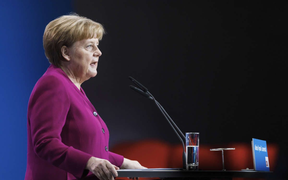 Ex-Bundeskanzlerin Angela Merkel soll mit Wladimir Putin verhandeln. Symbolfoto: CDU/Tobias Koch (Archiv)