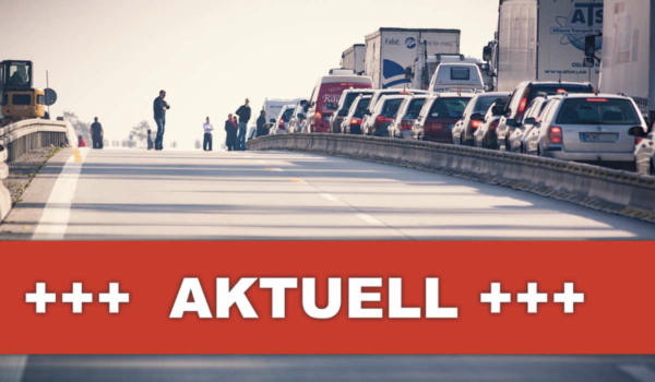 Stau auf der A9: Zwischen Münchberg und dem Autobahndreieck Bayreuth/Kulmbach dauert es nach einem Unfall am Mittwoch (8. Juni 2022) länger. Symbolbild: Pixabay / Montage: Redaktion