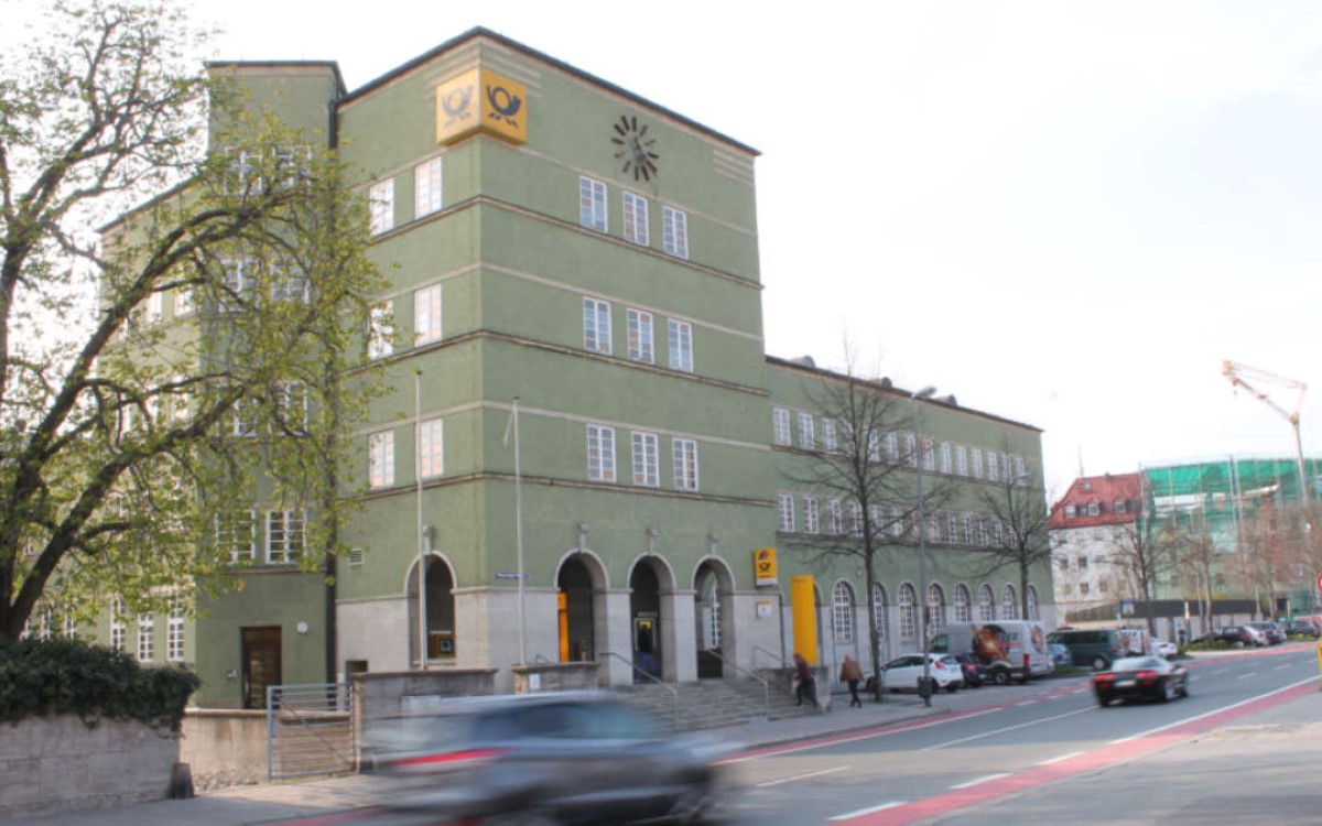 Auf dem Gelände der Post: Wohnhausbau in Bayreuth sorgt für Diskussion im Bauausschuss. Foto: Redaktion (Archiv)