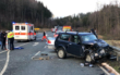 Unfall auf der Bundesstraße bei Kulmbach. Foto: Raphael Weiß