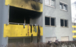 Großer Brand in Bayreuth: Bei einem Feuer wurde ein Mann schwer verletzt. Foto: Privat