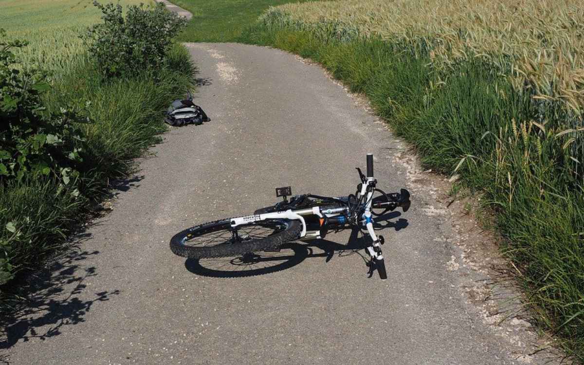 Schwerer Unfall mit einem Fahrrad in Hof. Symbolbild: Pixabay