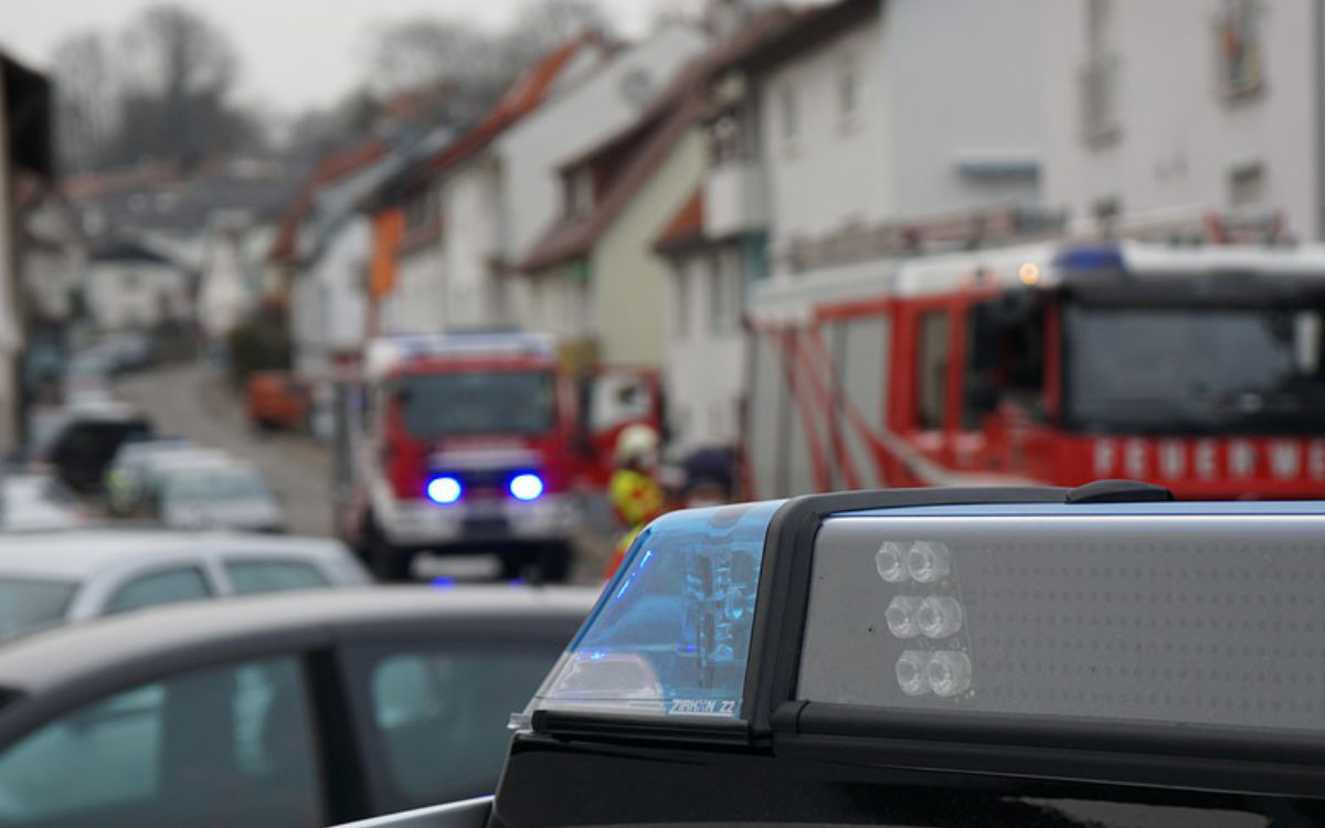 In Bayreuth ist ein Feuer ausgebrochen. Symbolfoto: Pixabay