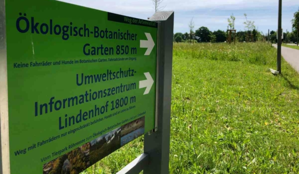 Bayreuths lebendiger Süden: Tierpark Röhrensee, Ökologisch-Botanischer Garten, UIZ Lindenhof und Studentenwald sollen zusammenwachsen. Bild: Jürgen Lenkeit