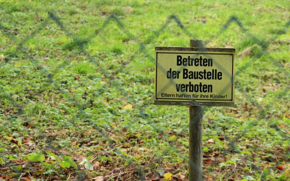 Betreten verboten? Das hat einen Baustellen-Dieb in Bayreuth nicht gestört. Symbolfoto: Pixabay