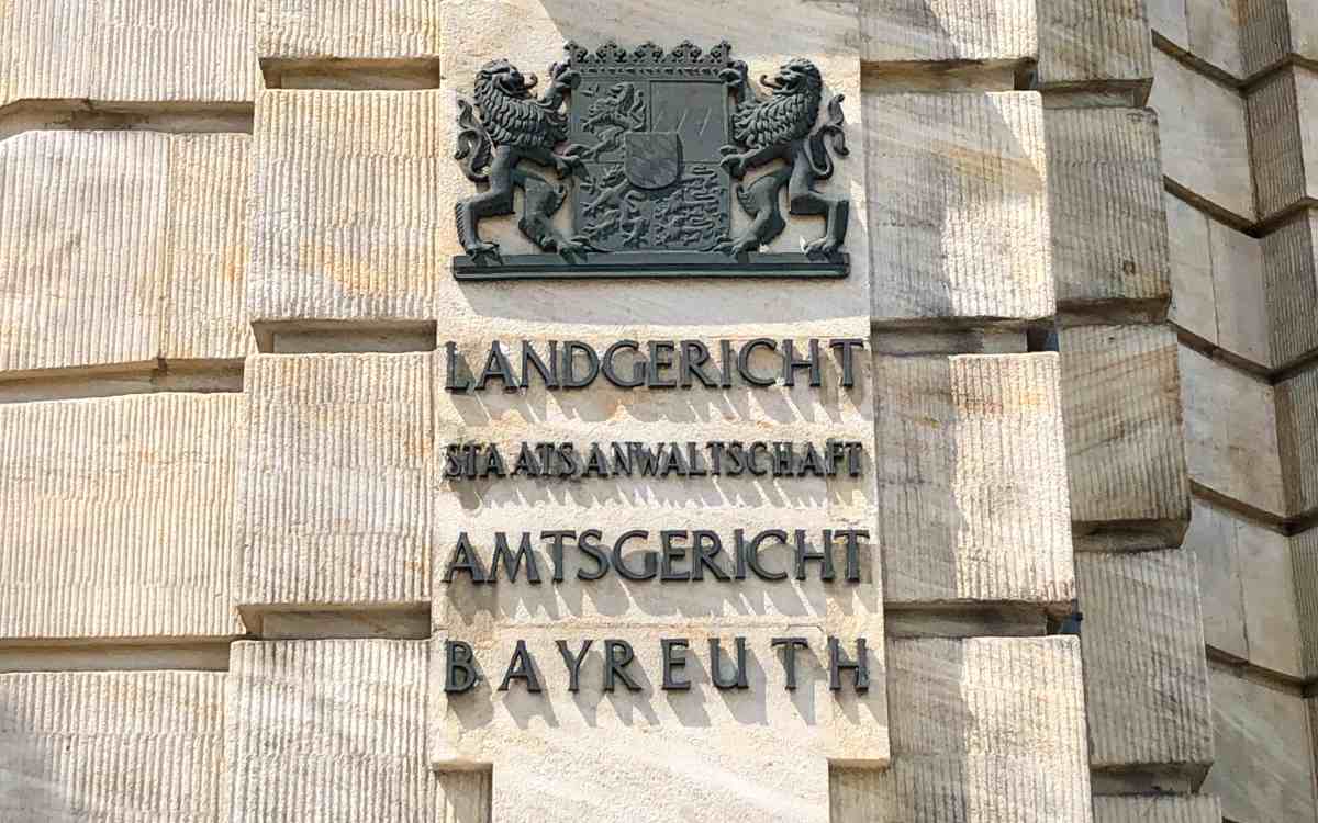 Das Landgericht Bayreuth behandelte am Montag, 28. Februar 2022, ein Berufungsverfahren gegen Ulvi K. Archivbild: Jürgen Lenkeit