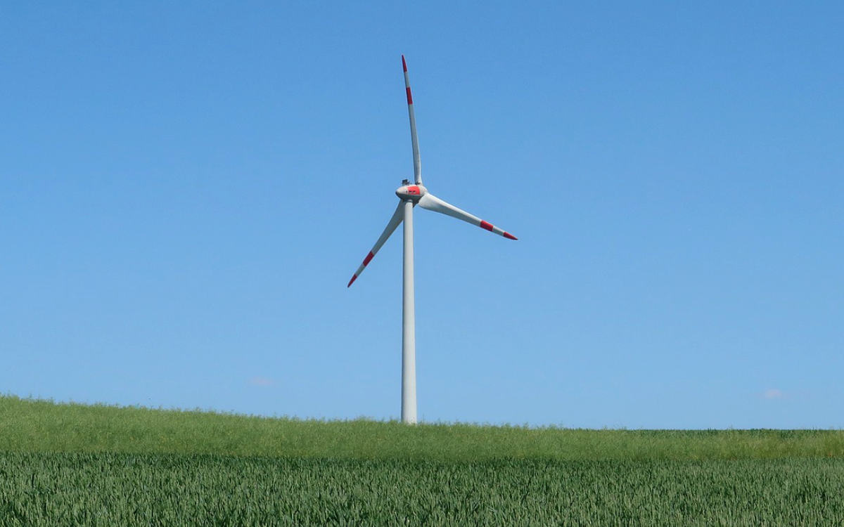 Die AfD aus dem Landkreis Bayreuth hat in Hollfeld gegen Windkraftanlagen demonstriert. Symbolbild: Pixabay
