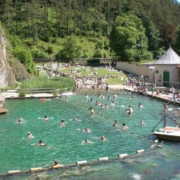 Das Felsenbad in Pottenstein war am Wochenende gut besucht. Symbolfoto: Tourismusbüro Pottenstein