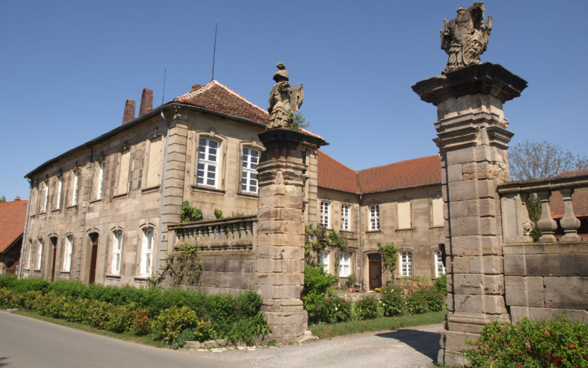 Das Schloss Carolinenruhe in Colmdorf wird restauriert. Ein Teil des Schlosses ist schon als Museum zugänglich. Archivfoto: Redaktion