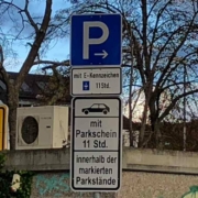 Kostenloses Parken in Bayreuth für Elektroautos und Hybridautos: weiterhin bis Ende 2023 möglich. Bild: Jürgen Lenkeit