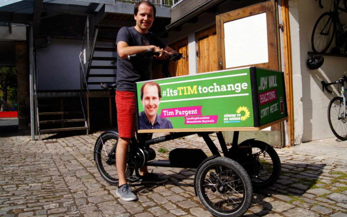 Das Fahrrad soll das beliebteste Verkehrsmittel Bayerns werden - das ist das Ziel der Grünen um Tim Pargent im Bayerischen Landtag. Bild: Grüne Fraktion Bayern