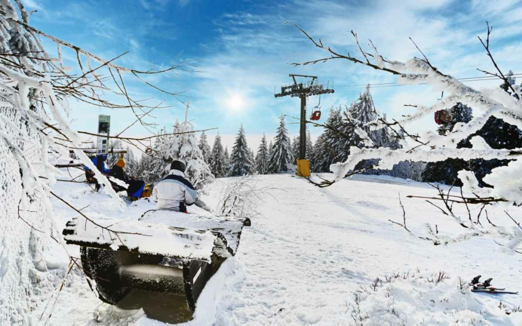 Die Wintersaison am Ochsenkopf startet nächste Woche. Archivbild: Touristeninfo Warmensteinach