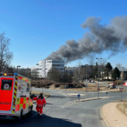Explosion in Selb. Foto: Fricke / News5
