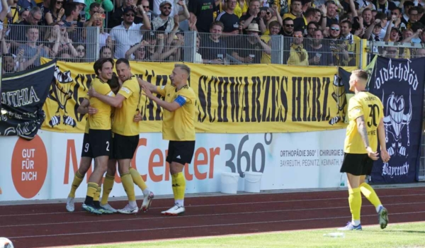 Die SpVgg Bayreuth musste am Samstag gegen den VfB Oldenburg ran. Archivbild: Michael Kind