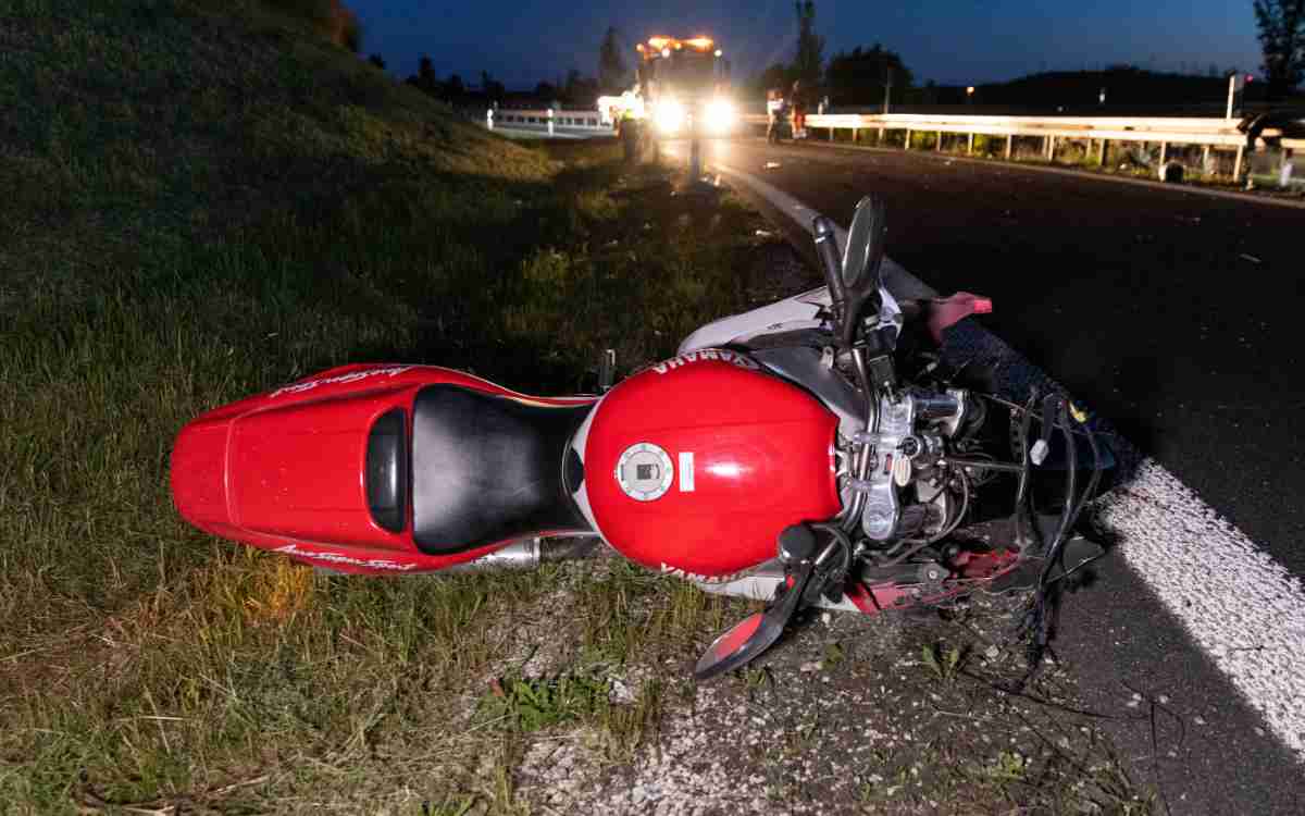 Coburg: Bei einem Unfall am 1. Juni 2022 wurde einem Motorradfahrer ein Arm abgetrennt. Bild:NEWS5/Ittig