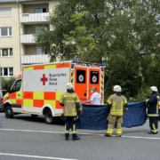 Auf der Jahnstraße in Hof kam es am Samstagmorgen (11.06.2022) zu einem Zimmerbrand. Foto: NEWS5/Fricke