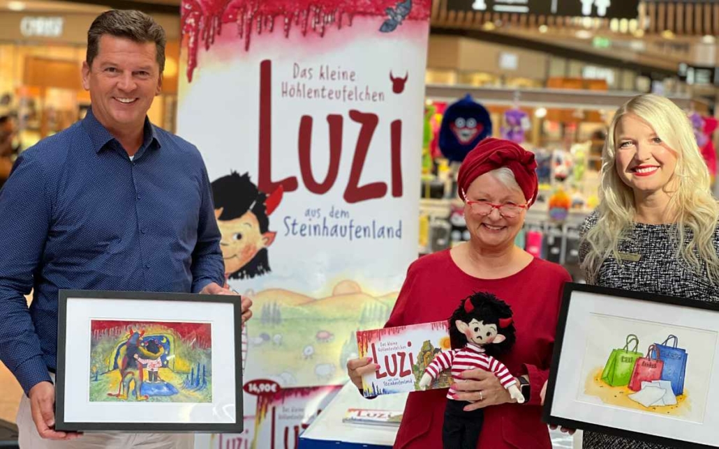 Am vergangenen Freitag fand im Rotmain-Center eine Lesung zur Geschichte von Luzi dem Höhlenteufelchen statt. Bild: Rotmain-Center Bayreuth