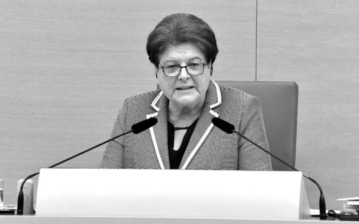 Die ehemalige Landtagspräsidentin Barbara Stamm ist am 5. Oktober 2022 gestorben. Bild: Twitter/Bayerischer Landtag