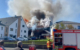 In Pittersdorf in Hummeltal im Kreis Bayreuth steht eine Scheune in Flammen. Bild: privat