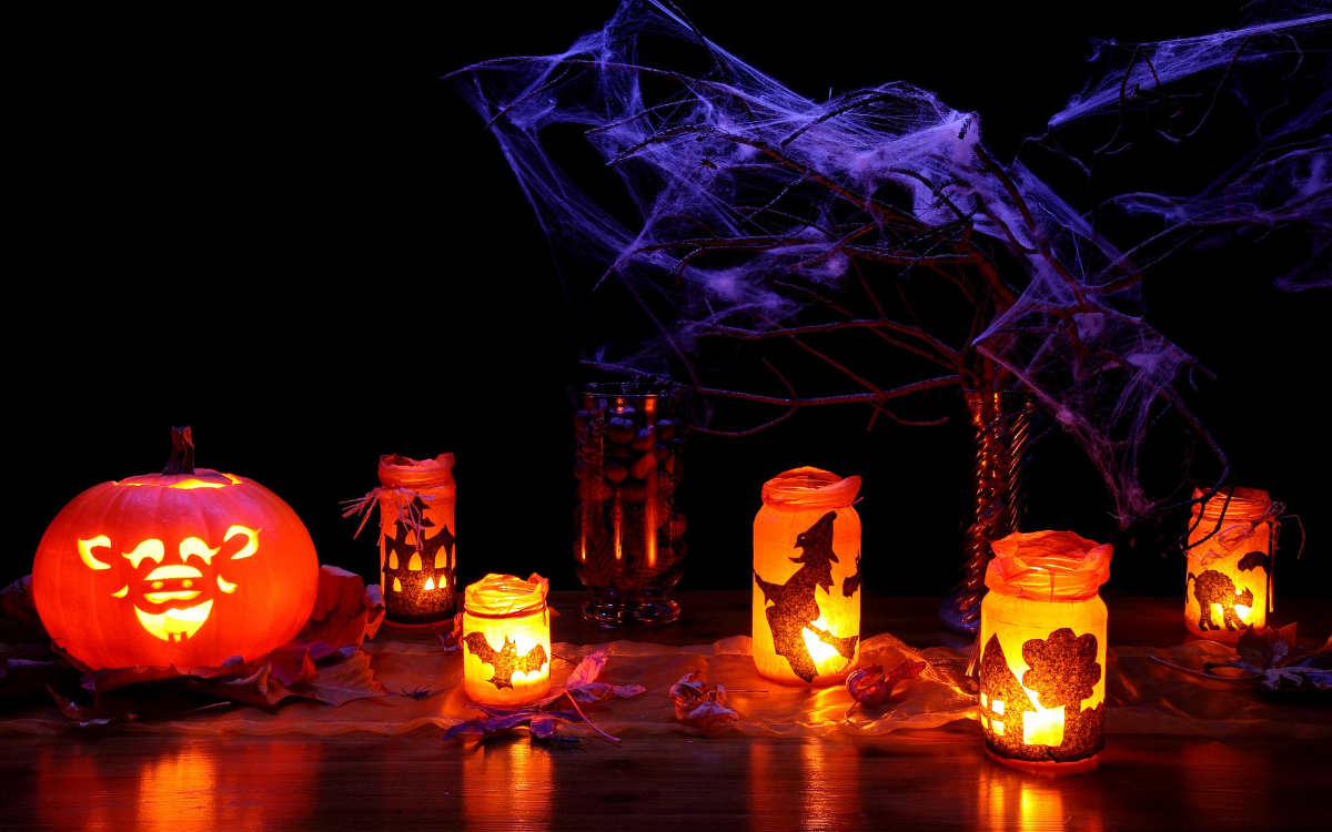 Mit der richtigen Deko wird jede Halloween-Party ein Hit. Symbolbild: Pixabay