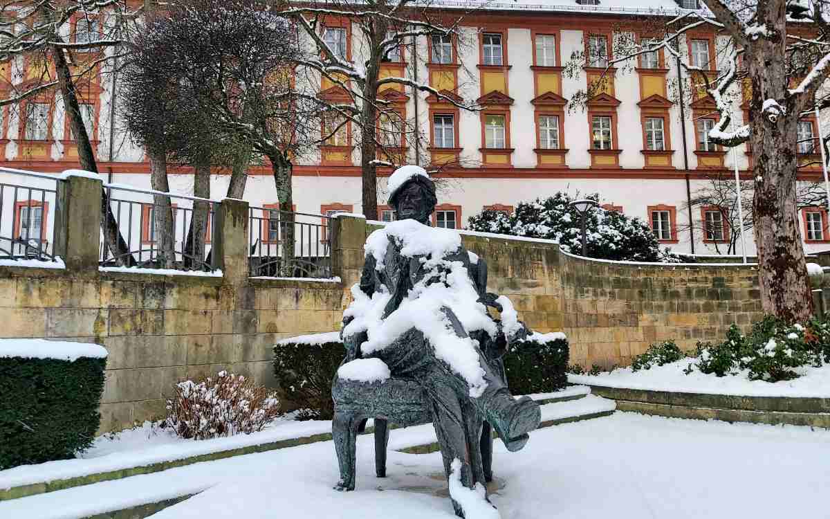 Auch Richard Wagner könnte bald wieder Schnee abbekommen. Archivbild: Neele Boderius