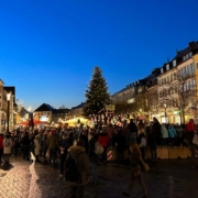Der Bayreuther Christkindlesmarkt hat ab heute geöffnet. Bild: Annika Flatz