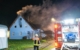Bei dem Brand im Landkreis Forchheim in Oberfranken entstand ein hoher Sachschaden. Foto: NEWS5 / Merzbach