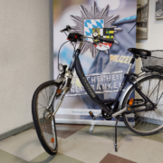 Das demolierte Fahrrad des 71-Jährigen. Foto: Polizeiinspektion Bayreuth-Stadt