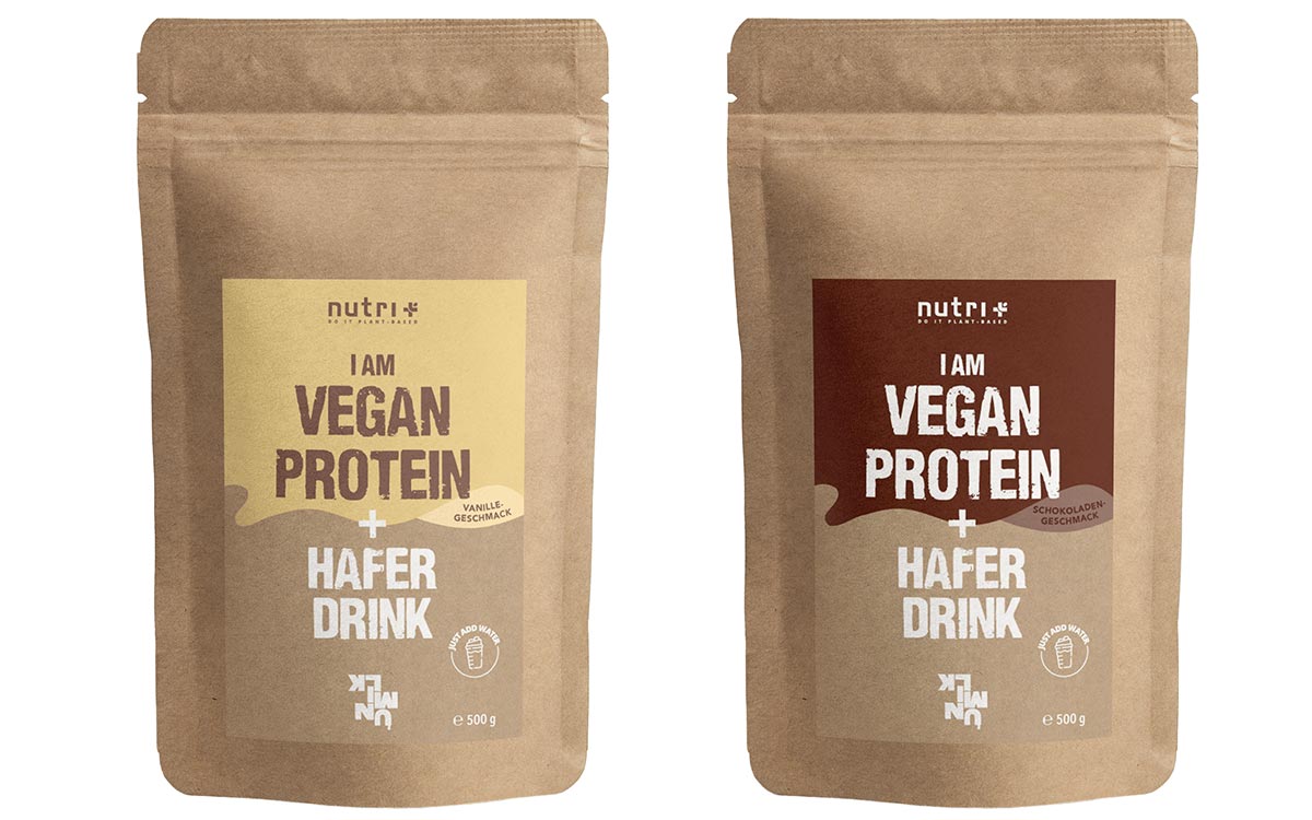 Das erste vegane Proteinpulver, in dem dein Haferdrink bereits enthalten ist! ©UNMILK